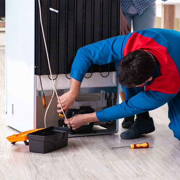 how much do you charge for refrigerator repair services in Danvers MN